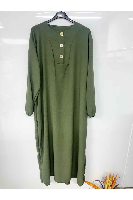 Abaya Femme Bleu jean imod IM998 Efashion Paris