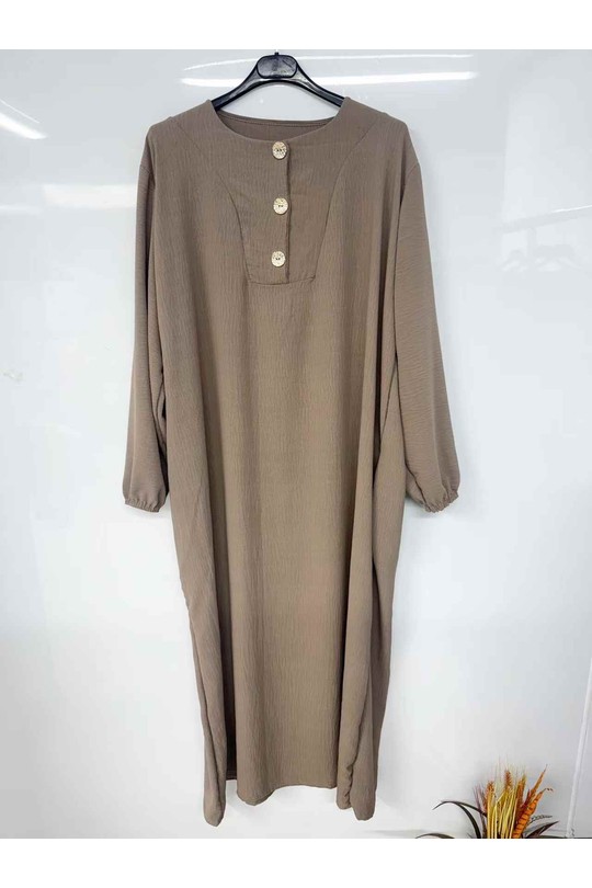 Abaya Femme Bleu jean imod IM998 Efashion Paris
