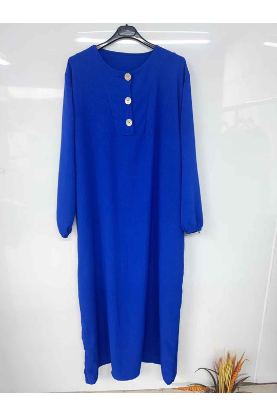 Abaya Femme Bleu jean imod IM998 Efashion Paris
