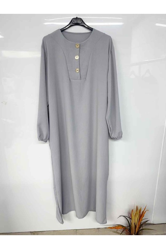 Abaya Femme Bleu jean imod IM998 Efashion Paris