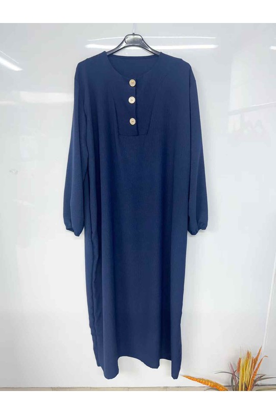 Abaya Femme Bleu jean imod IM998 Efashion Paris