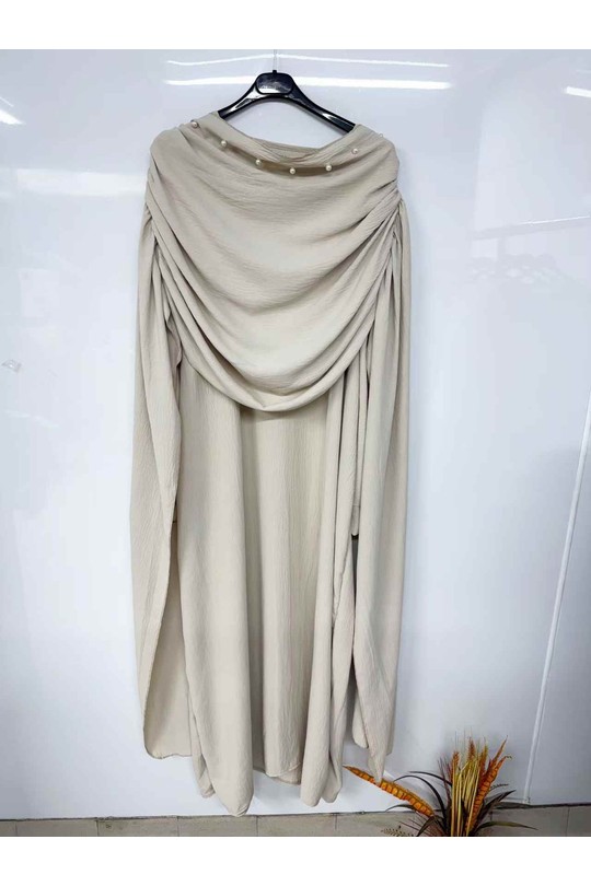 Abaya Femme Bordeaux imod IM999 Efashion Paris