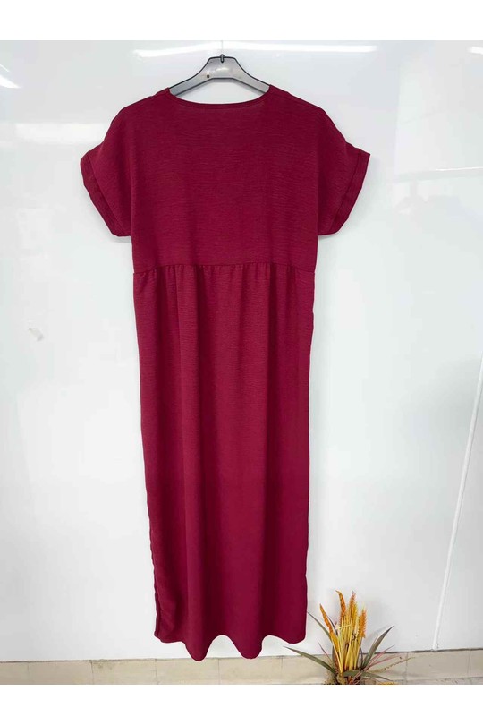 Abiti maxi Donna Black imod IM1026 Efashion Paris