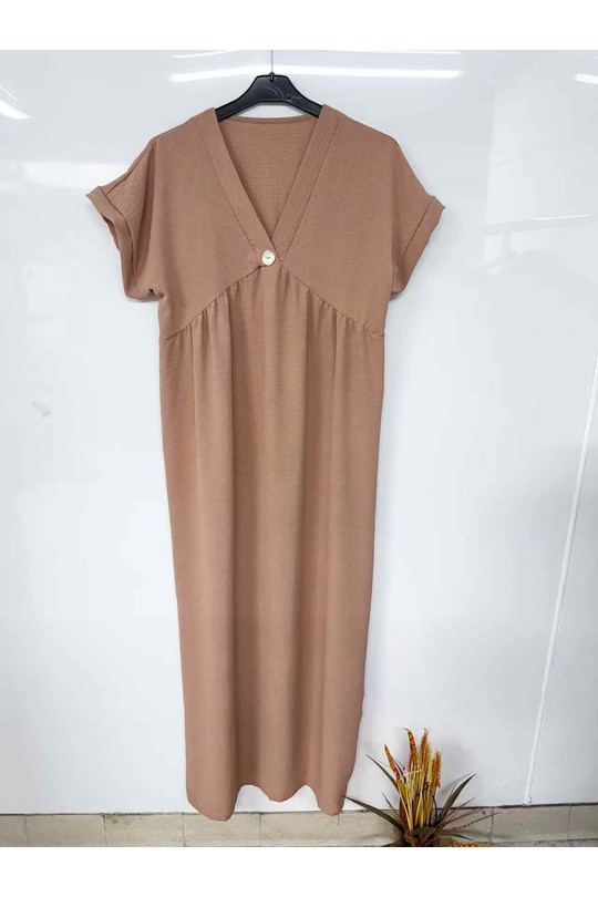 Abiti maxi Donna Black imod IM1026 Efashion Paris