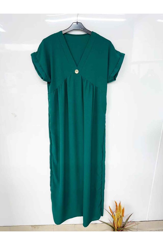 Abiti maxi Donna Black imod IM1026 Efashion Paris