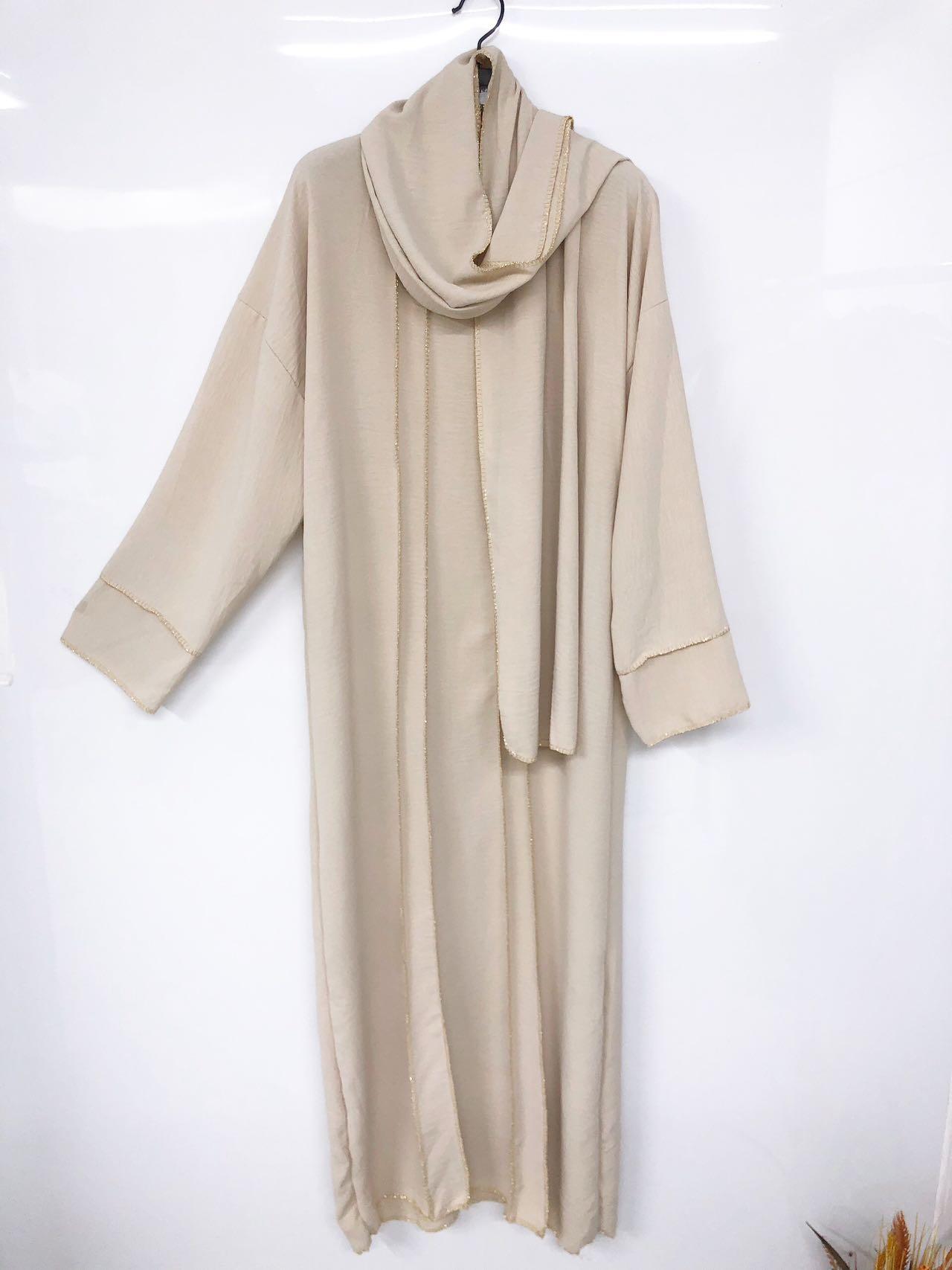 Abaya Femme Marron imod IM326 #c Efashion Paris