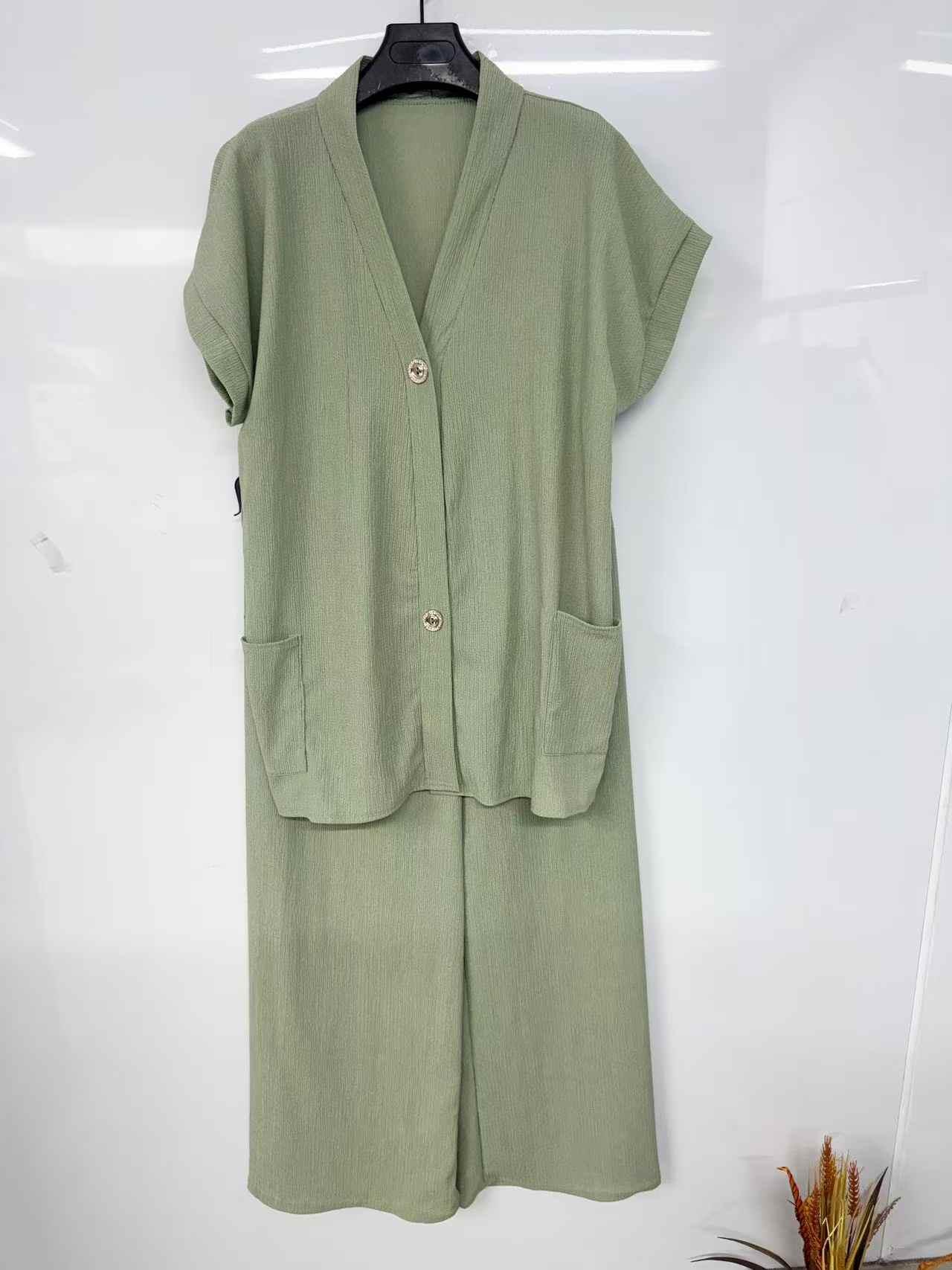 Ensembles Femme Vert clair imod IM582 #c Efashion Paris