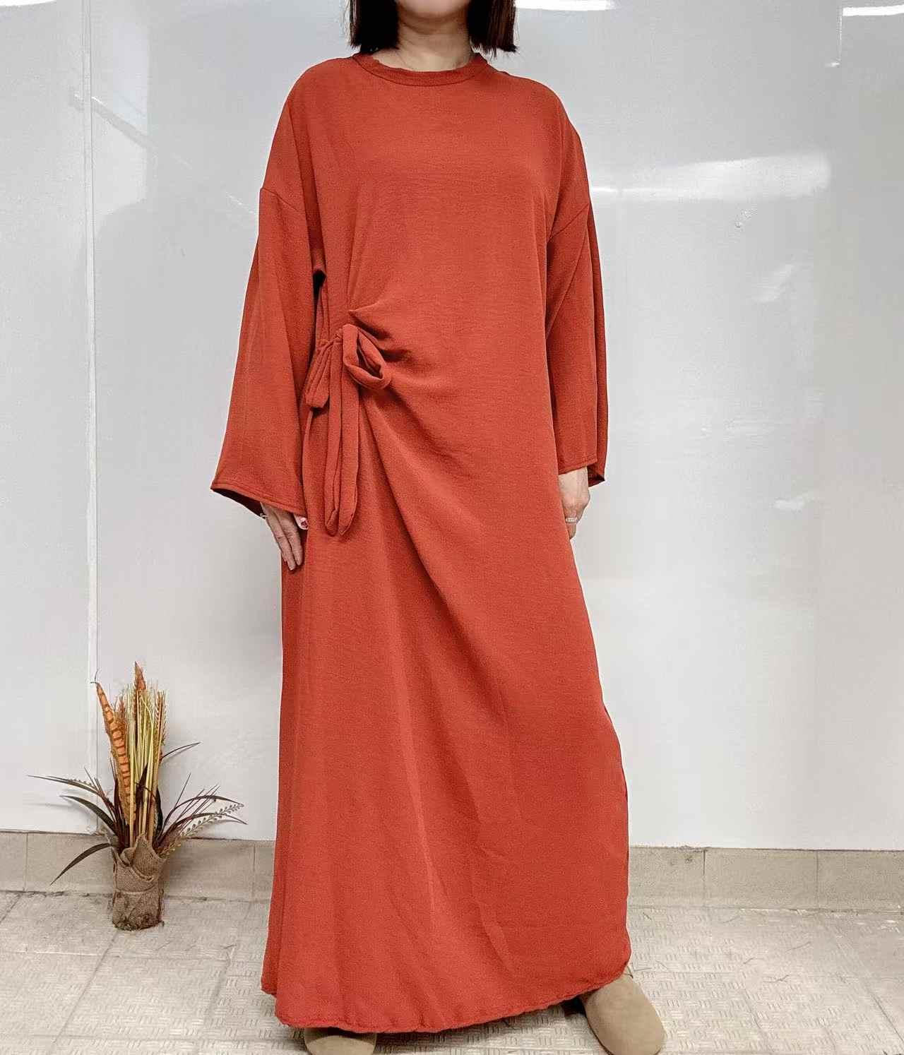 Abaya Femme Rouille imod IM590 #c Efashion Paris