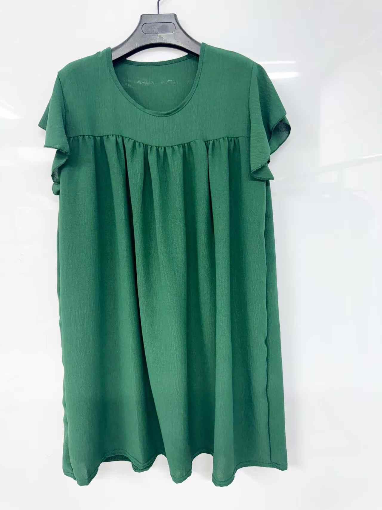 Robes courtes Femme Vert sapin imod IM601 #c Efashion Paris