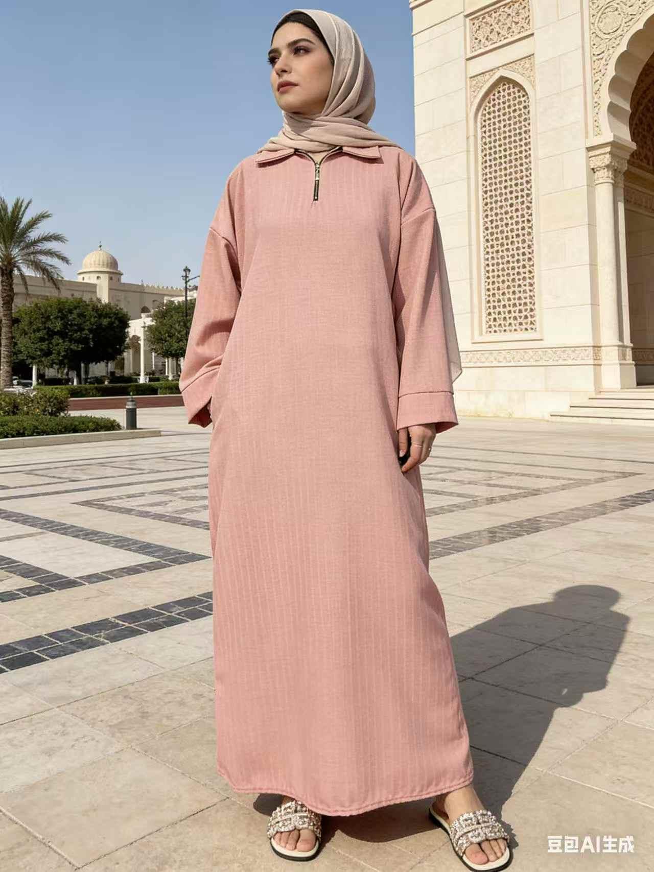 Abaya Femme Rose imod IM967 #c Efashion Paris