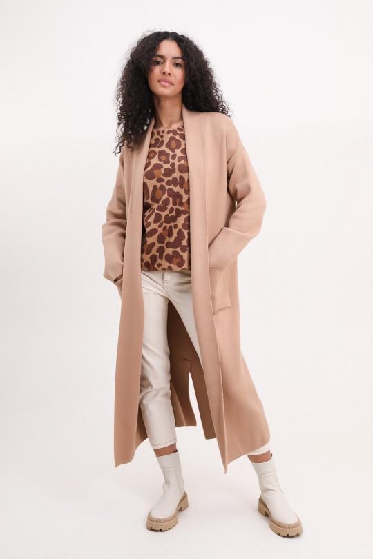 Cappotti Donna Camel Cherry Paris IY23737 Efashion Paris