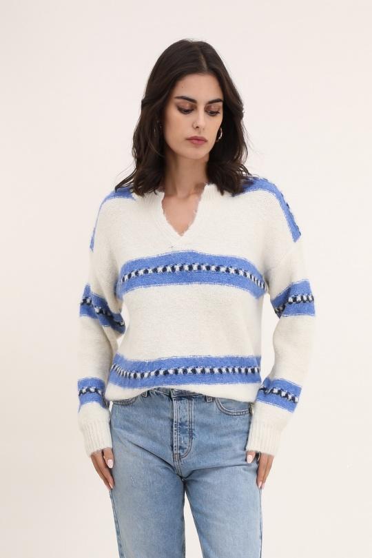 Pulls Femme Bleu Cherry Paris IY23762 Efashion Paris