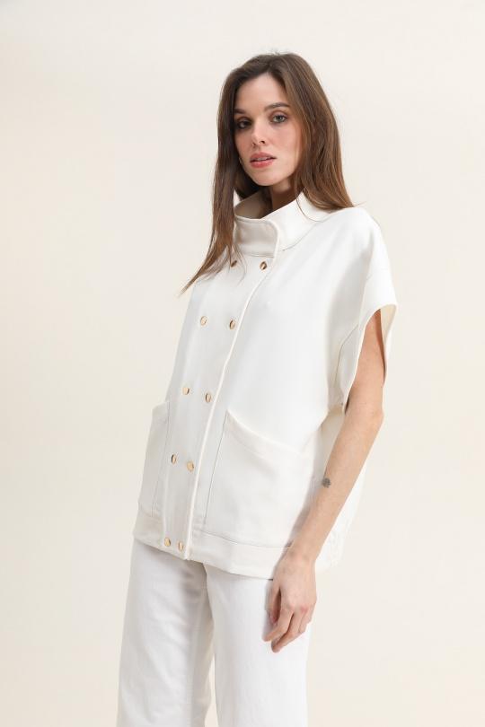 Vestes  Femme Beige Cherry Paris IJ24001 Efashion Paris