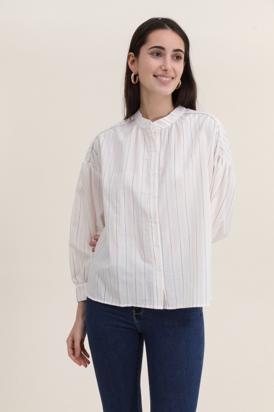 Chemises Femme Blanc Cherry Paris IJ24065 Efashion Paris