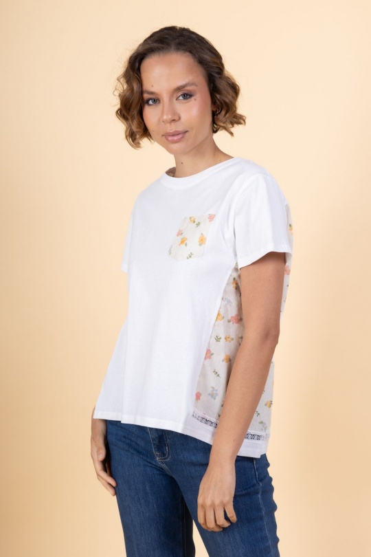 Blouses Women Cream Cherry Paris IXJ25202 Efashion Paris