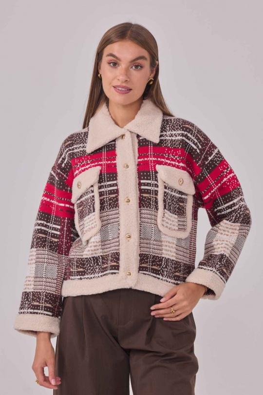Cárdigans Mujer Chocolate Cherry Paris IS25715 Efashion Paris