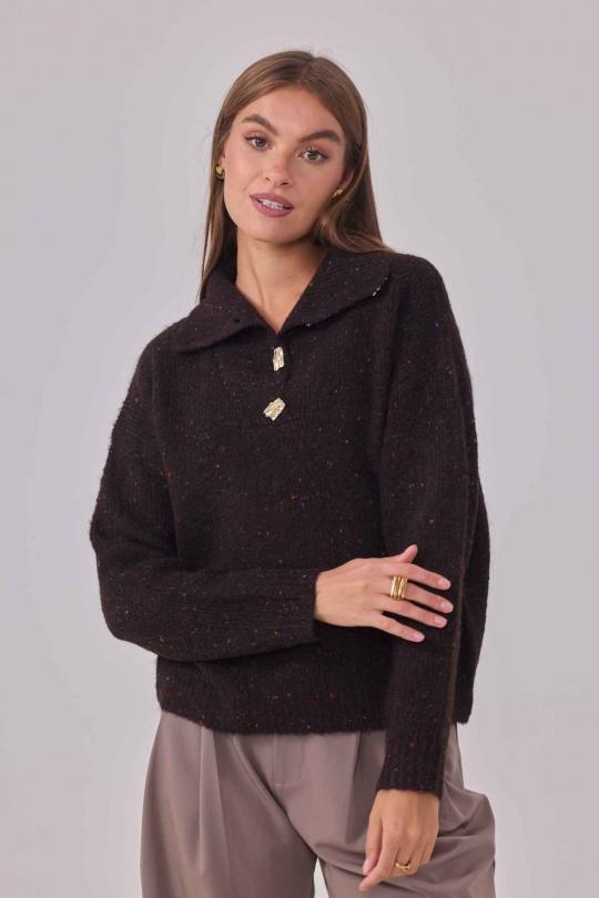 Jumpers Women Chocolate Cherry Paris IY25724 Efashion Paris