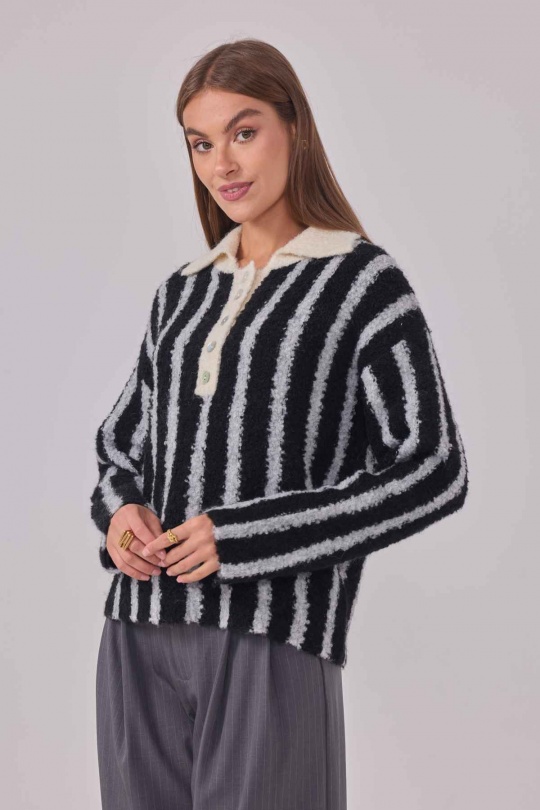 Jumpers Women Black Cherry Paris IY25727 Efashion Paris