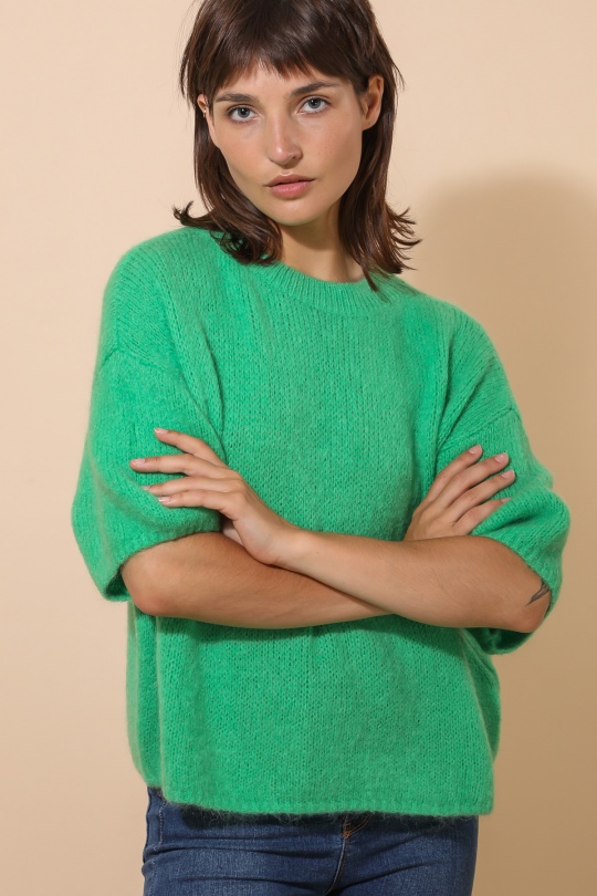 Maglioni Donna Beige New sensation  P6004 Efashion Paris