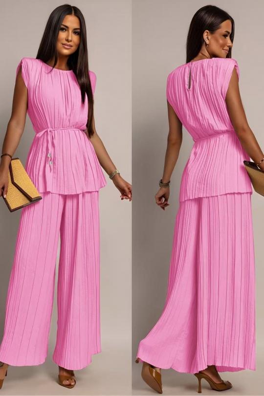 Ensembles Femme Rose bonbon New sensation  C2554-2555 Efashion Paris