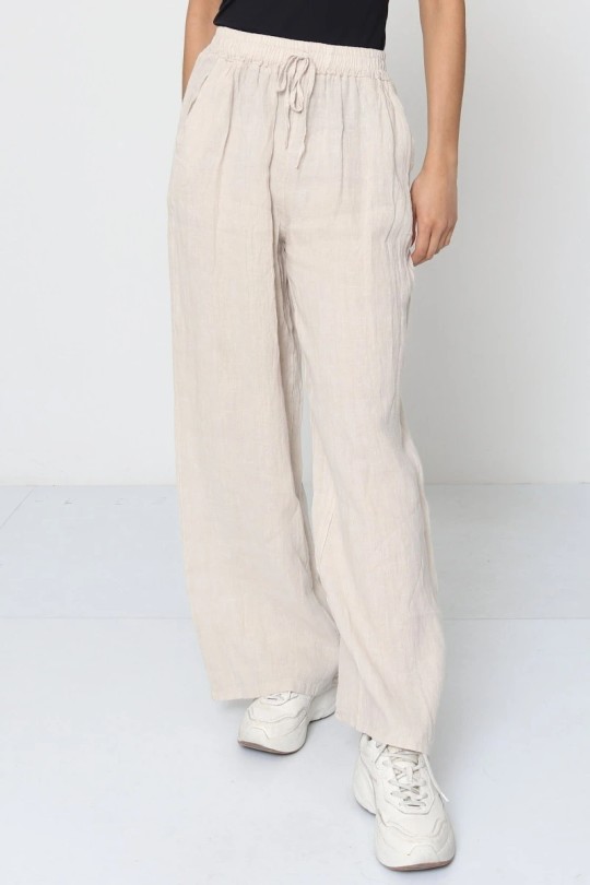 Trousers Women White New sensation  00498 Efashion Paris