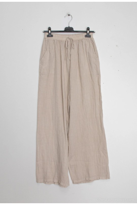 Trousers Women White New sensation  00498 Efashion Paris