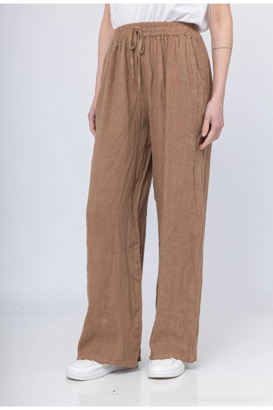 Trousers Women White New sensation  00498 Efashion Paris