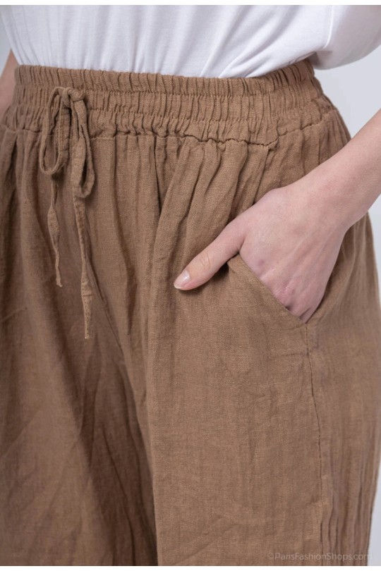 Trousers Women White New sensation  00498 Efashion Paris