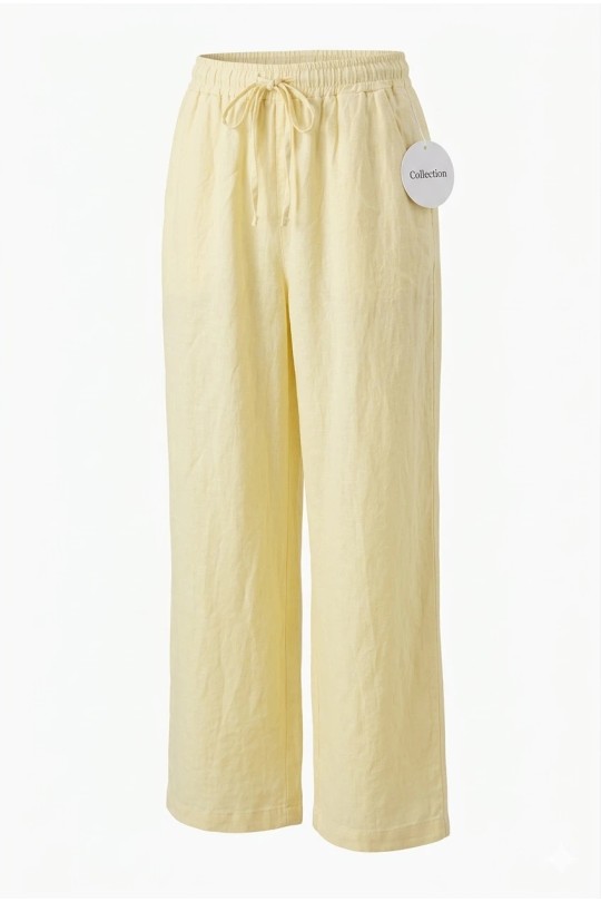 Trousers Women White New sensation  00498 Efashion Paris