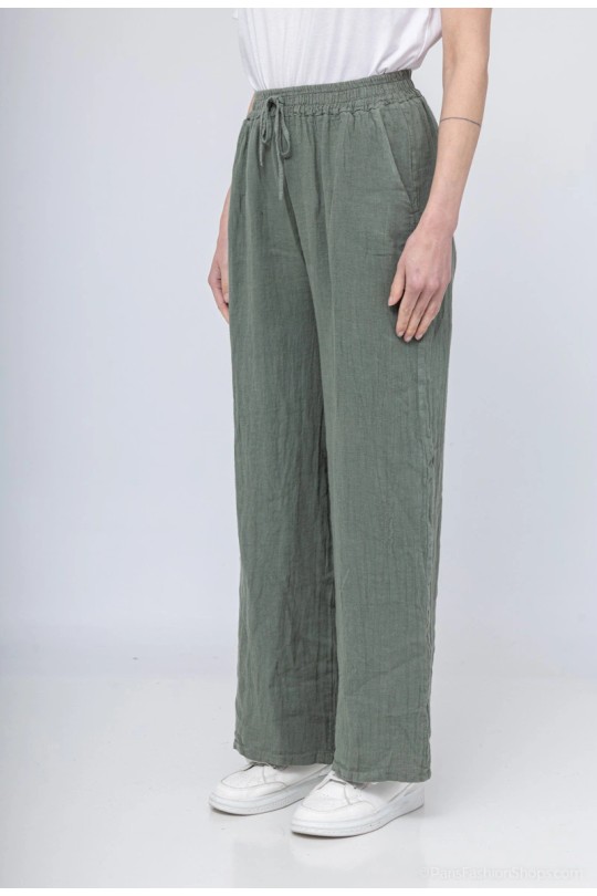 Trousers Women White New sensation  00498 Efashion Paris