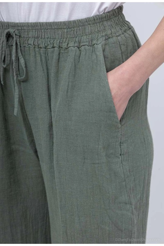 Trousers Women White New sensation  00498 Efashion Paris