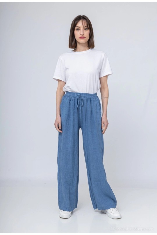 Trousers Women White New sensation  00498 Efashion Paris