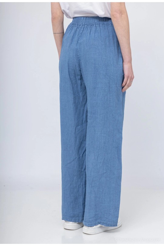 Trousers Women White New sensation  00498 Efashion Paris