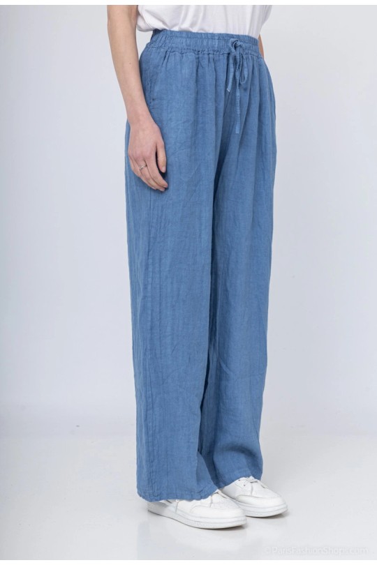 Trousers Women White New sensation  00498 Efashion Paris