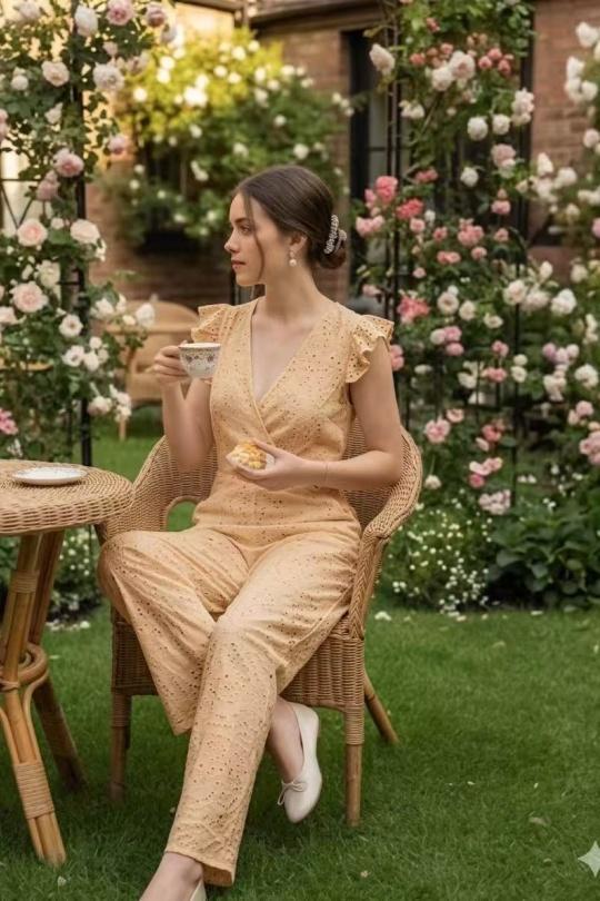 Combinaisons Femme Blanc New sensation  R8710 Efashion Paris