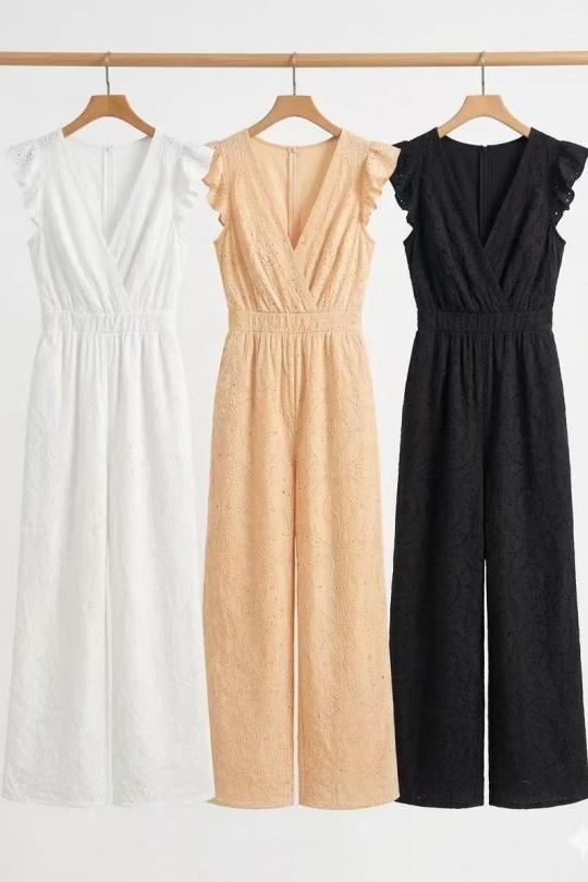 Combinaisons Femme Blanc New sensation  R8710 Efashion Paris