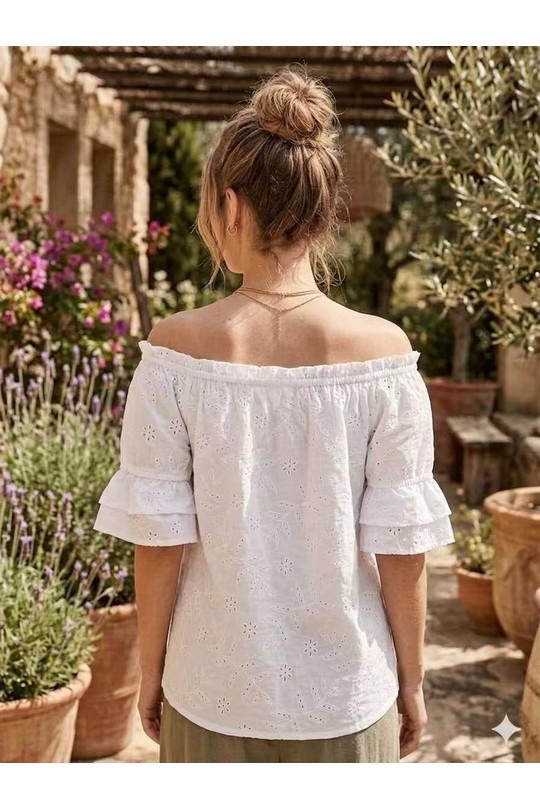 Blouses Femme Blanc New sensation  B268099 Efashion Paris