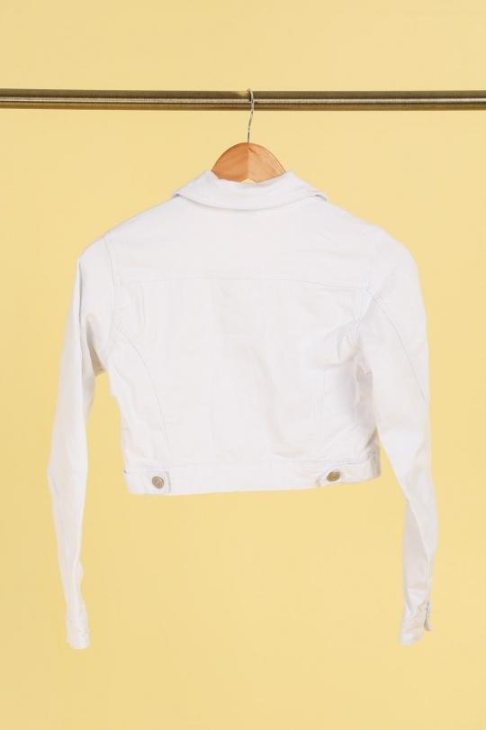 Vestes  Femme Blanc La Belle A738-1 Efashion Paris