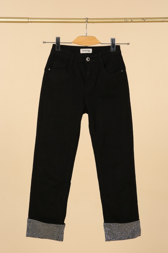 Jeans Femme Noir La Belle 1791-2 Efashion Paris