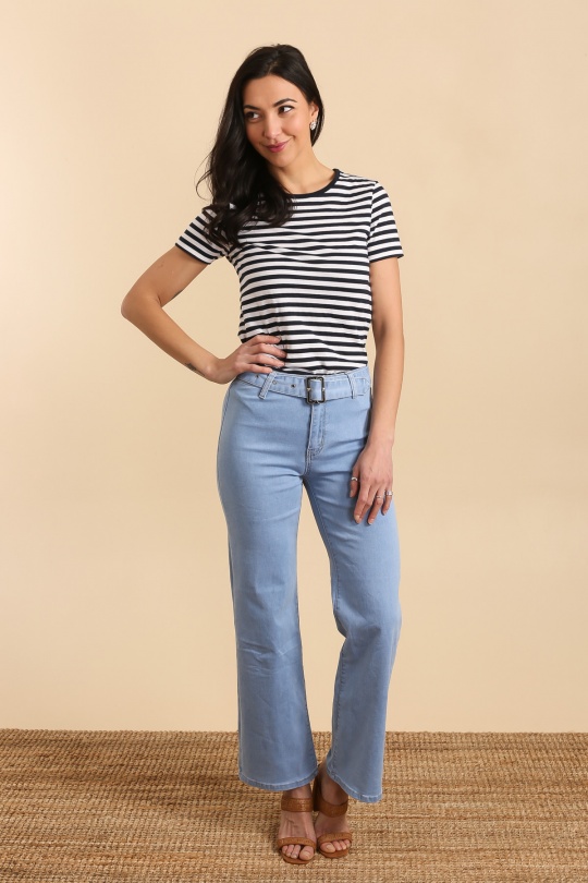Jeans Femme Bleu La Belle 972 Efashion Paris