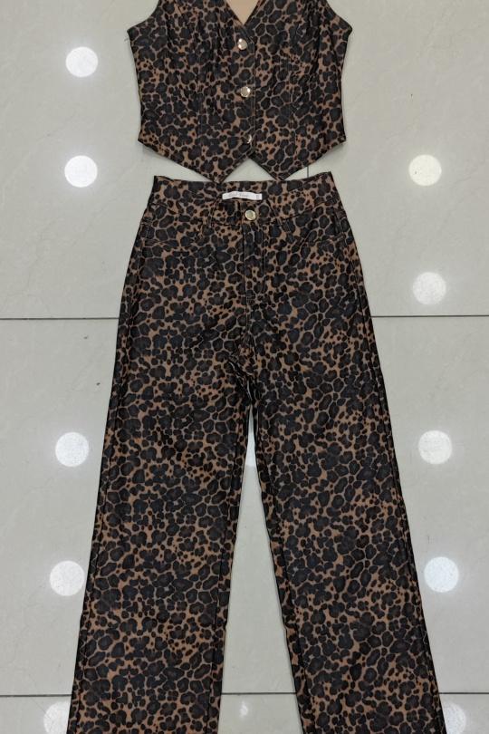Ensembles Femme Leopard La Belle A3546 Efashion Paris