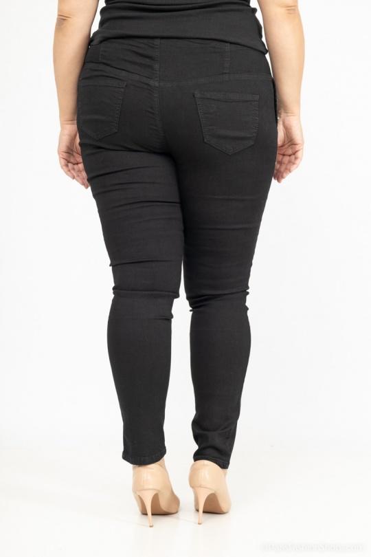 Jeans Femme Noir La Belle H837-2 Efashion Paris