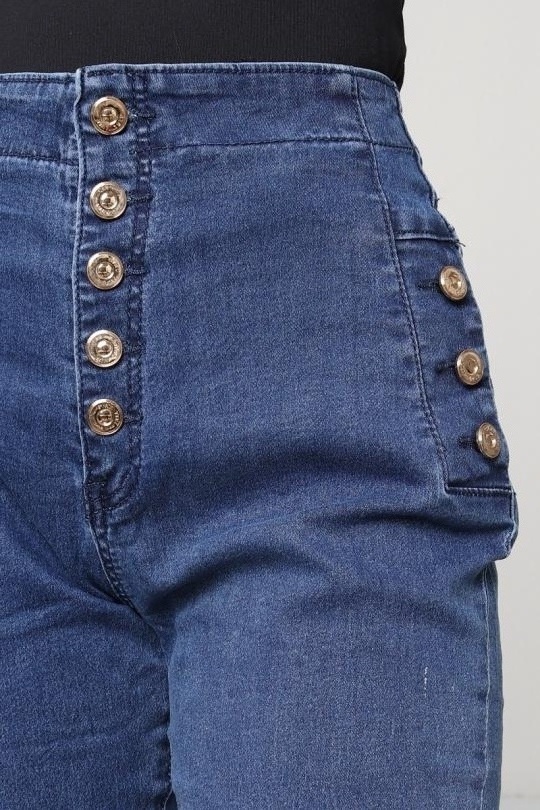 Jeans Femme Bleu jean La Belle H837-4 Efashion Paris