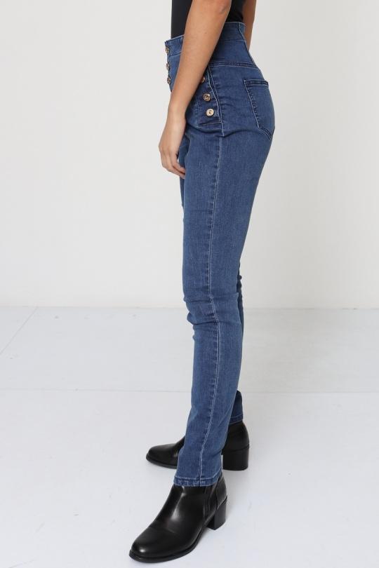 Jeans Femme Bleu jean La Belle H837-4 Efashion Paris