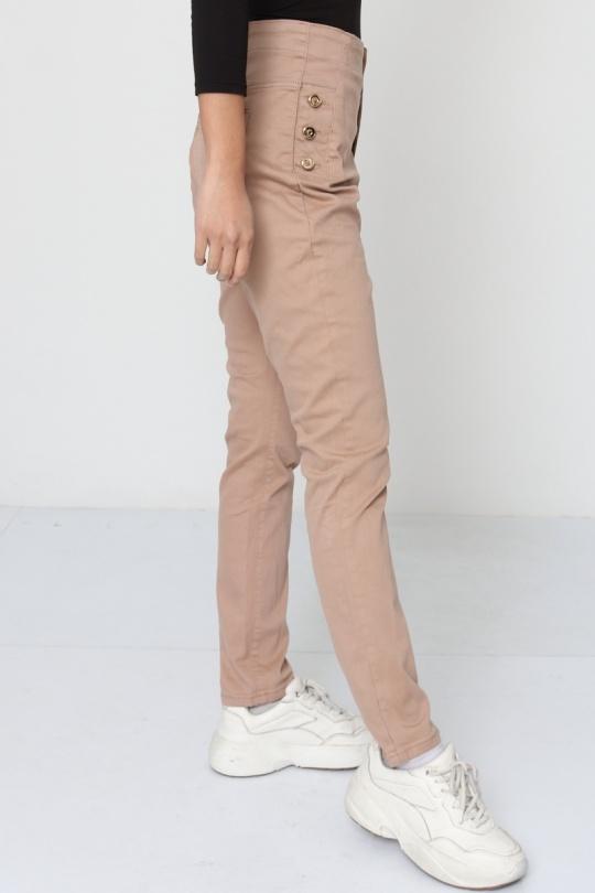 Jeans Femme Taupe La Belle H837-8 Efashion Paris
