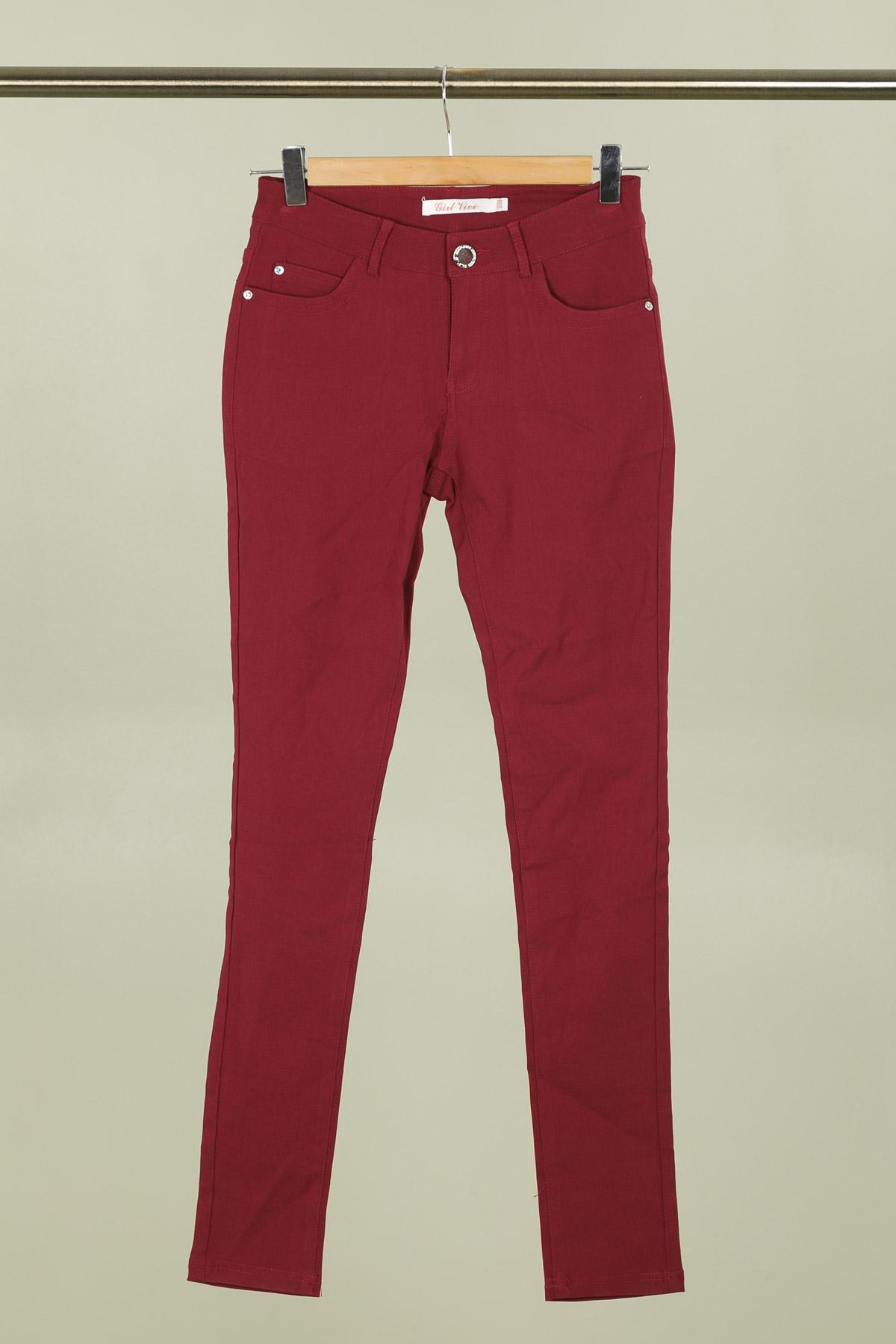 Pantalons Femme Bordeaux La Belle 2552-70 #c Efashion Paris