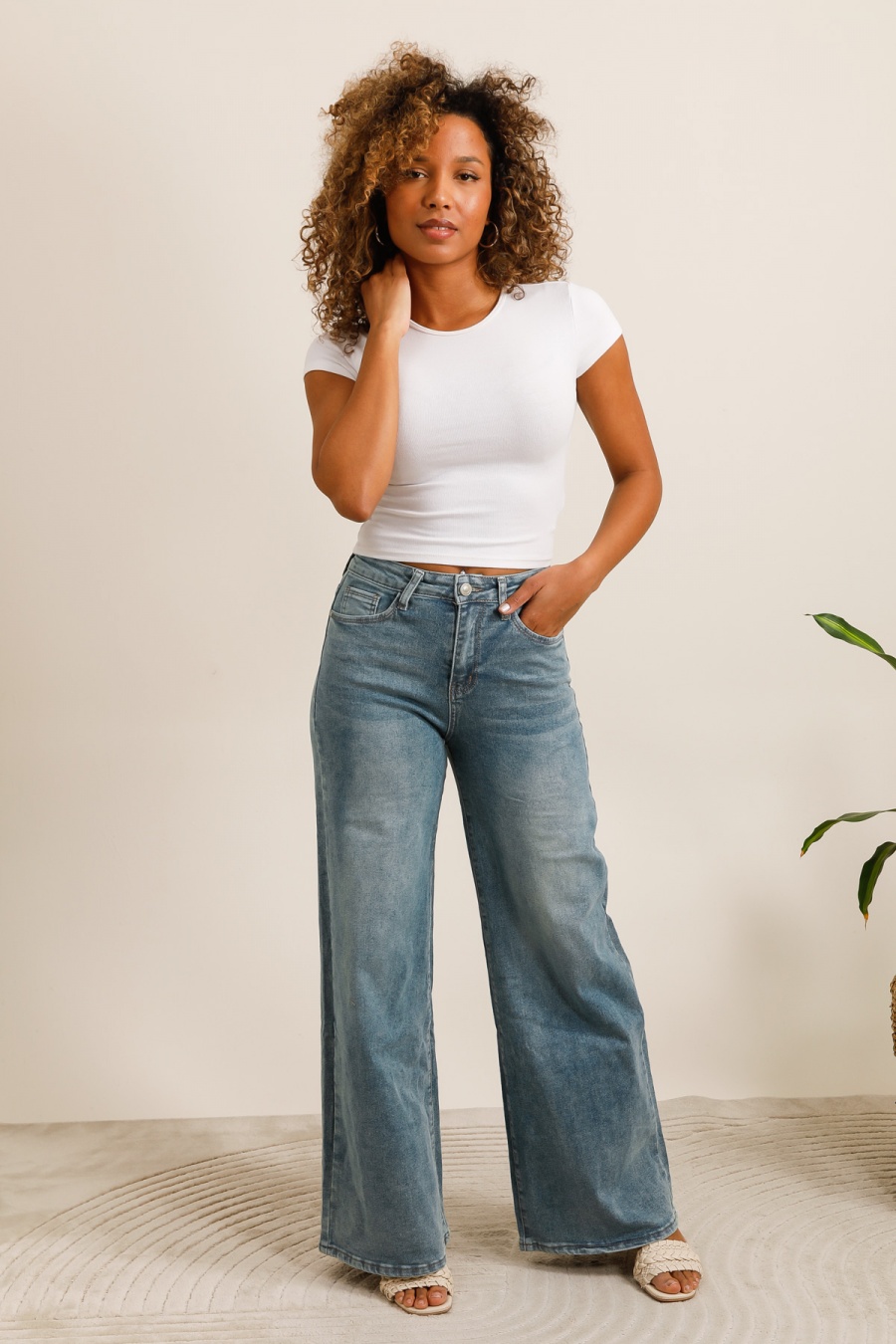 Vaqueros Mujer Blue La Belle 980 #c Efashion Paris