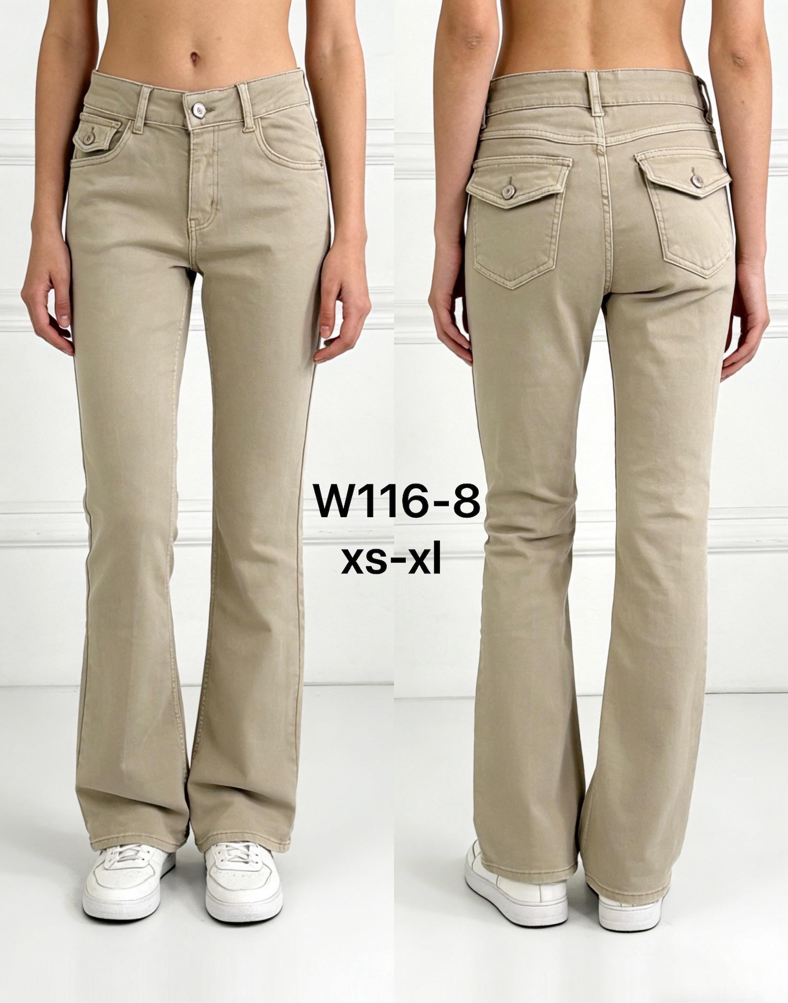 Pantalones Mujer Taupe La Belle W116-8 #c Efashion Paris