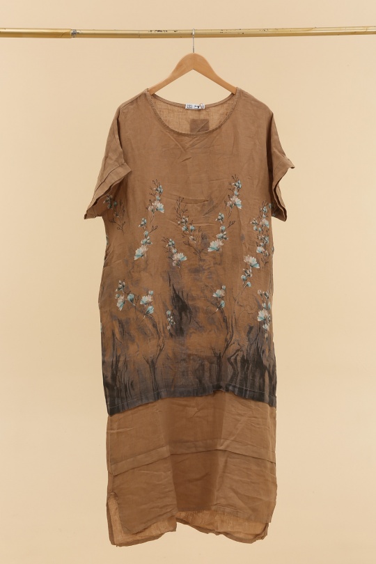 Vestidos largos Mujer Camel Lea & Luc 72225 Efashion Paris