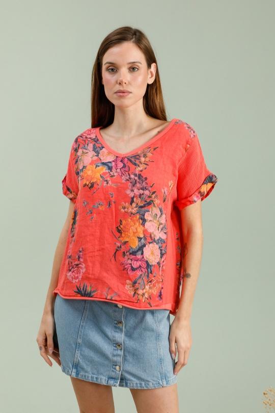 Camicette Donna White Lea & Luc 651/2 Efashion Paris